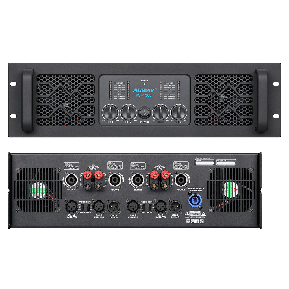 Professional multi-channel amplifier Professional multi-channel amplifier