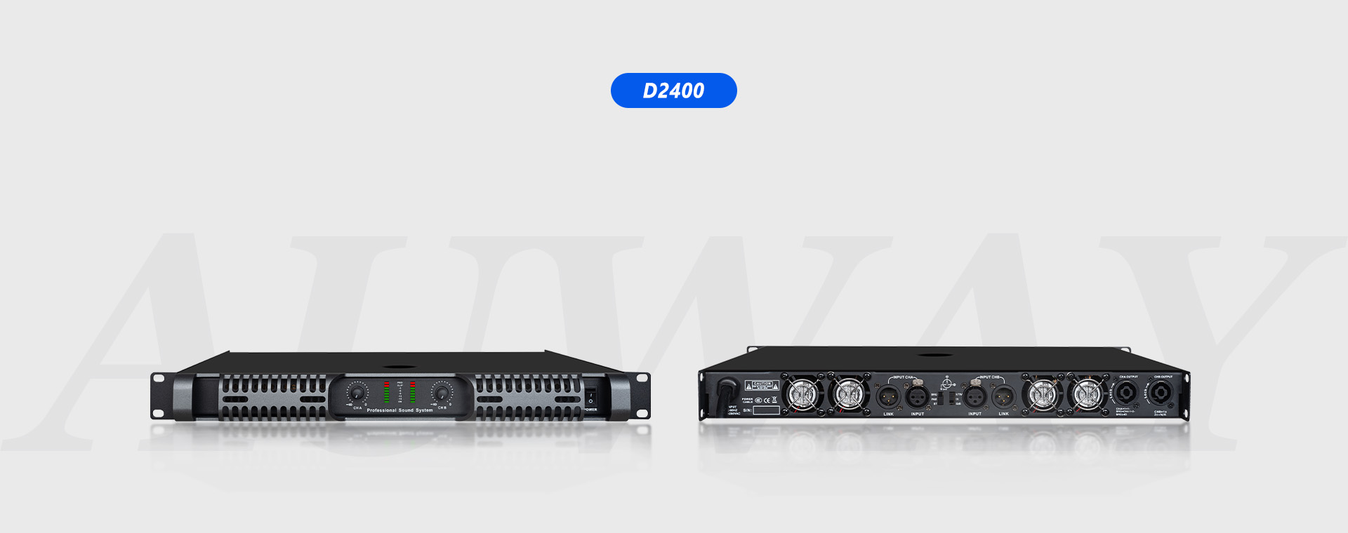 professional class D amplifier
