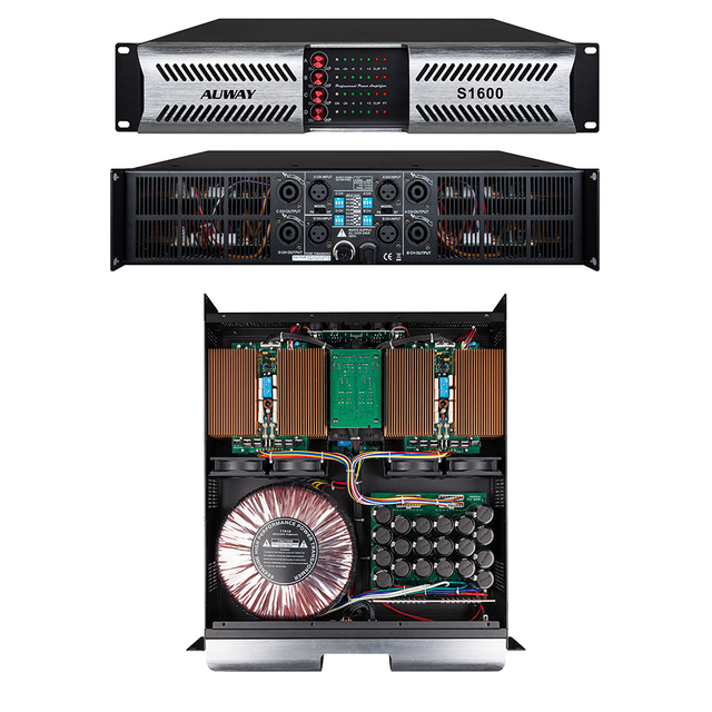 4.1000 Professional Power Amplifier - 4x1000W @8Ω 4-Channel Amplifier