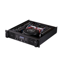 MK8008 Professional Power Amplifier - 3x800W @8Ω High-Density Class H Amplifier