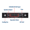 MT-1300 Professional Power Amplifier - 4x1200W @8Ω Class H Rack Amplifier