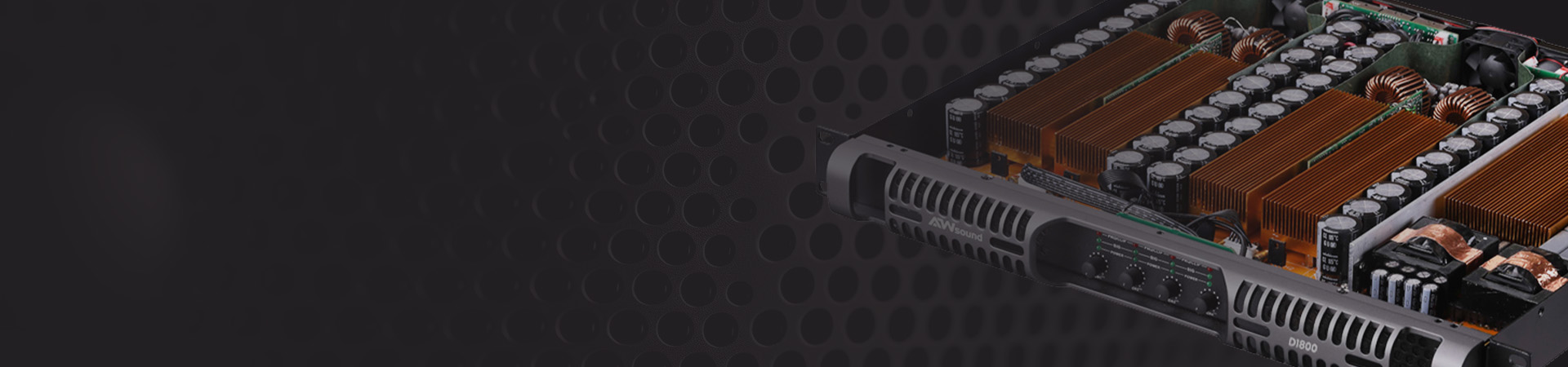 Lightweight touring amplifier 