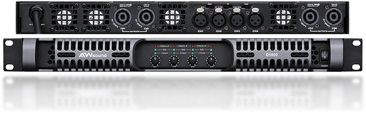 Lightweight touring amplifier 