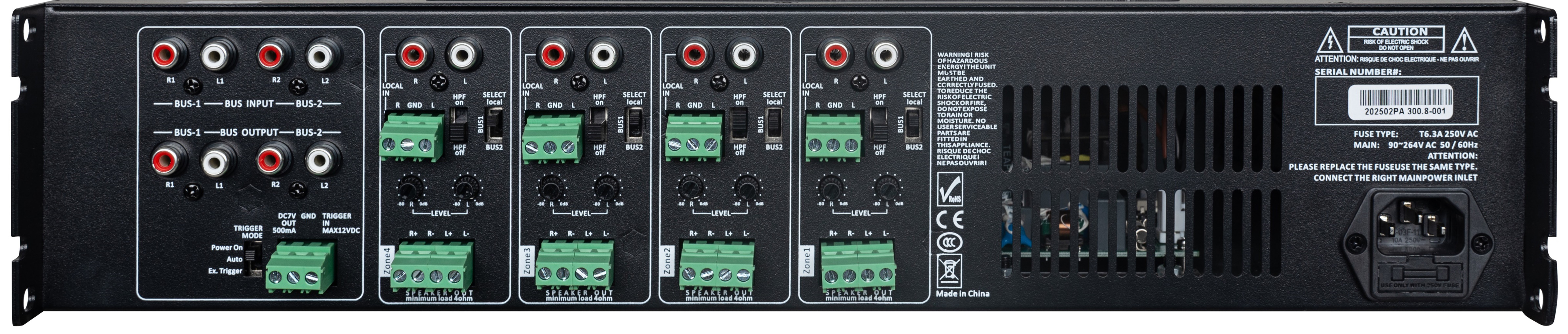 China High-power Digital Power Amplifier