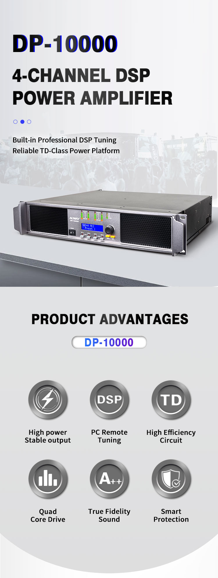 class td power amplifier