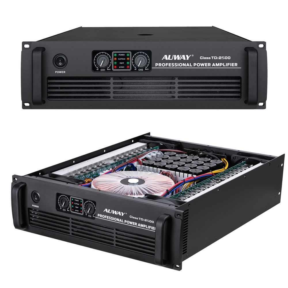 Class TD 2100 & 2500 Power Amplifier